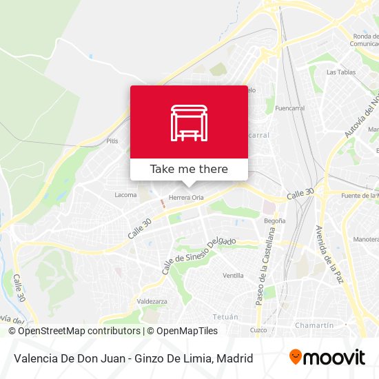 Valencia De Don Juan - Ginzo De Limia map