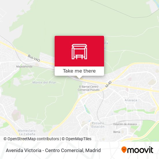 Avenida Victoria - Centro Comercial map