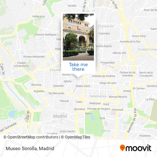 Museo Sorolla map