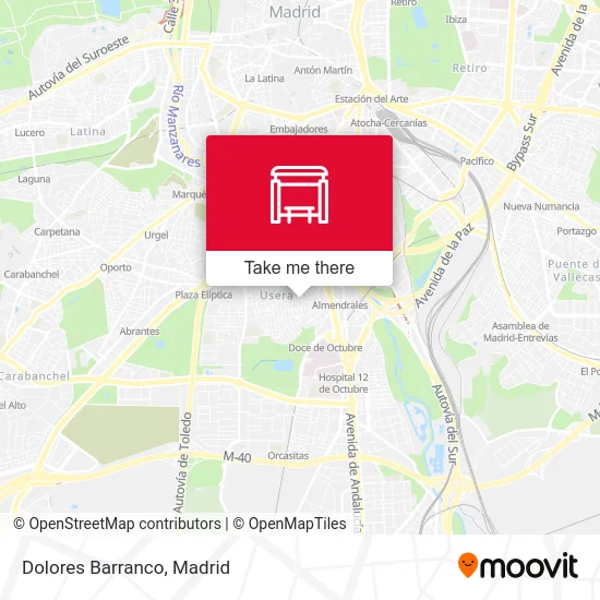 Dolores Barranco map