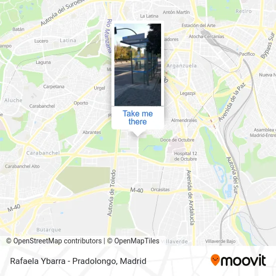 mapa Rafaela Ybarra - Pradolongo