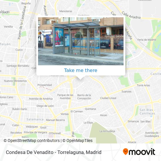 Condesa De Venadito - Torrelaguna map