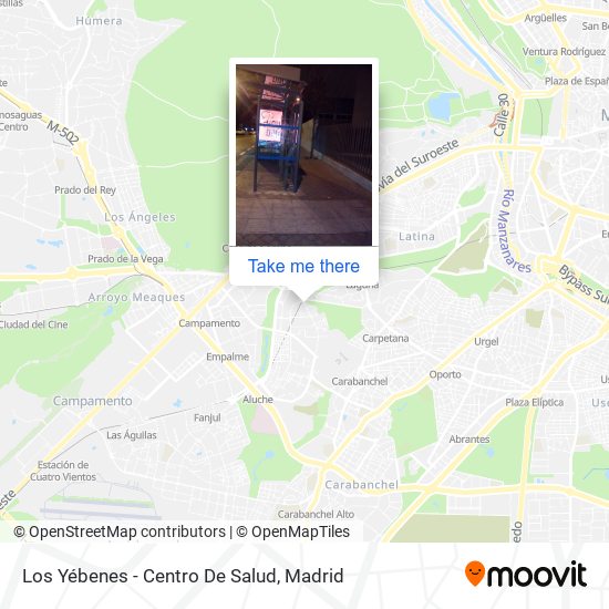 Los Yébenes - Centro De Salud map