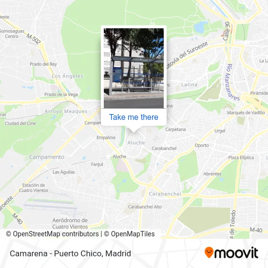 Camarena - Puerto Chico map