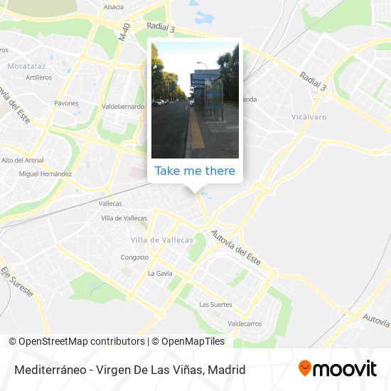 Mediterráneo - Virgen De Las Viñas map