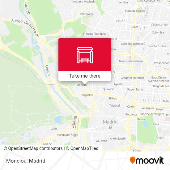 Moncloa map