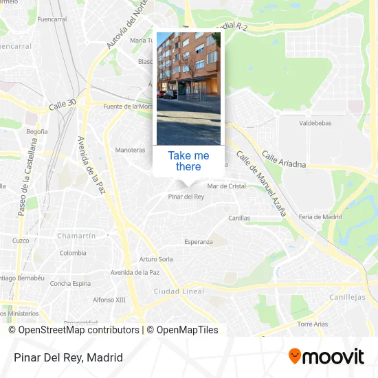 Pinar Del Rey map