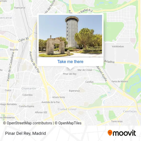 Pinar Del Rey map