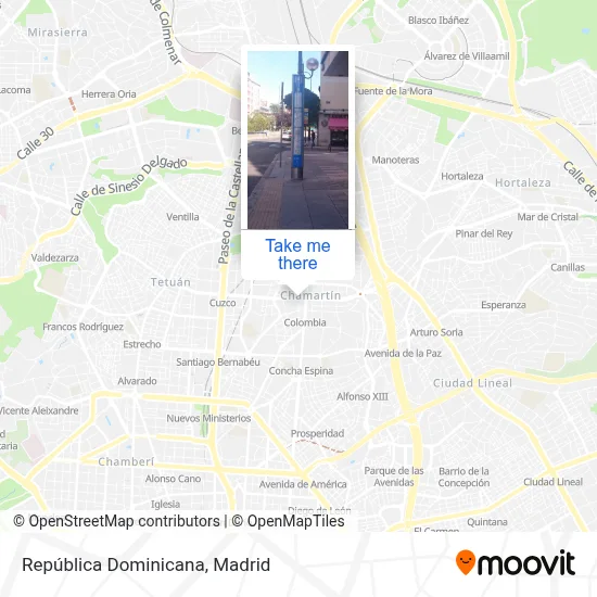 República Dominicana map