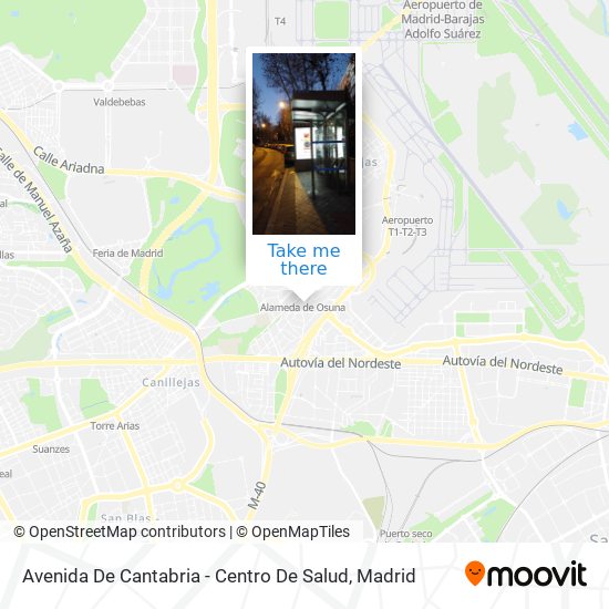 Avenida De Cantabria - Centro De Salud map