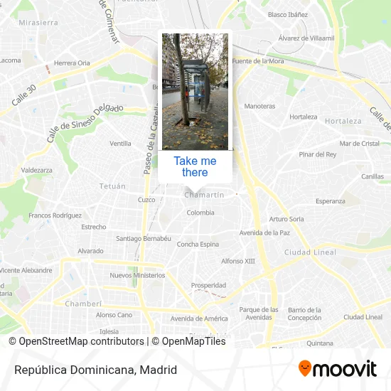 República Dominicana map