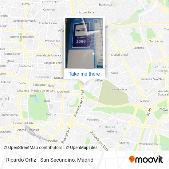 mapa Ricardo Ortiz - San Secundino