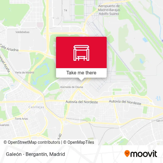 Galeón - Bergantín map