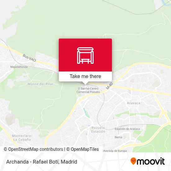 Archanda - Rafael Botí map