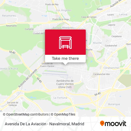 Avenida De La Aviación - Navalmoral map