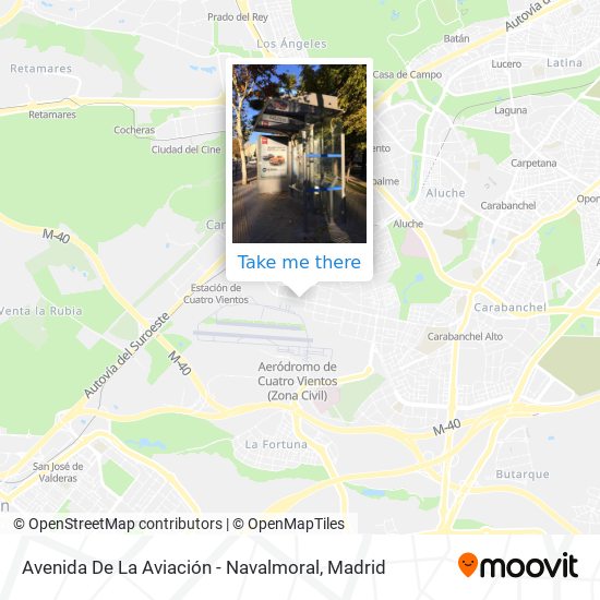 Avenida De La Aviación - Navalmoral map