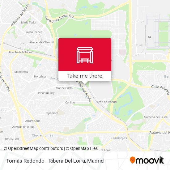 Tomás Redondo - Ribera Del Loira map