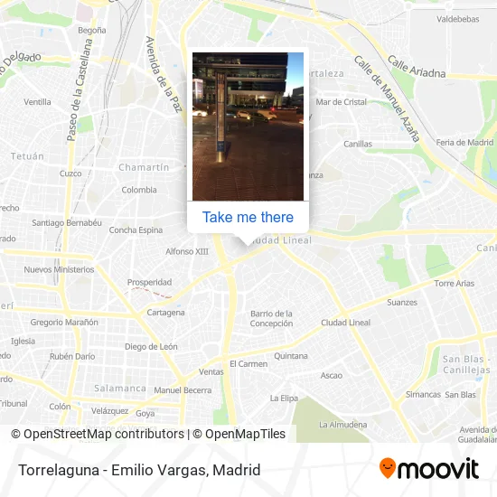 Torrelaguna - Emilio Vargas map
