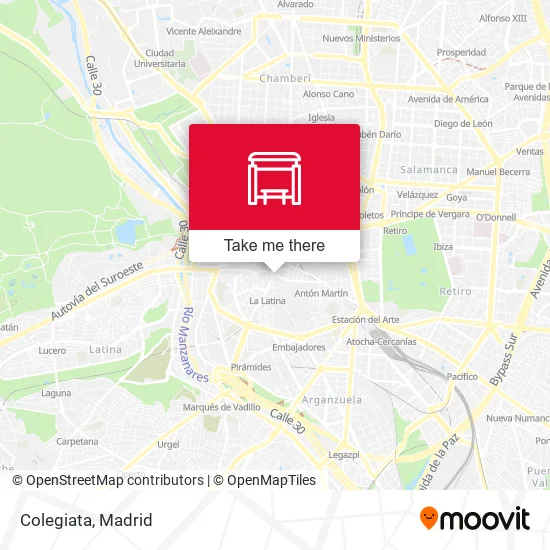 mapa Colegiata