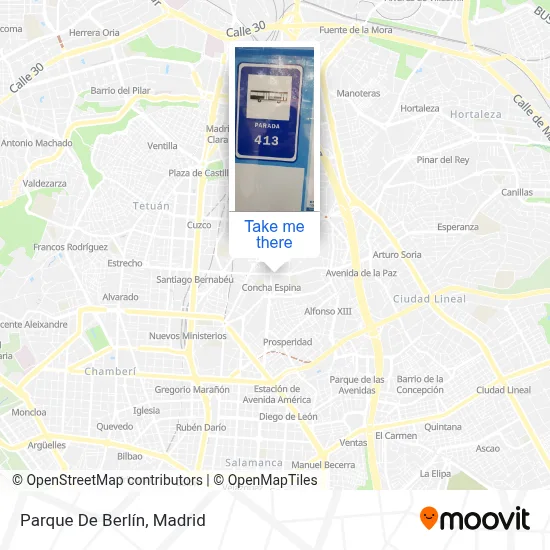 Parque De Berlín map