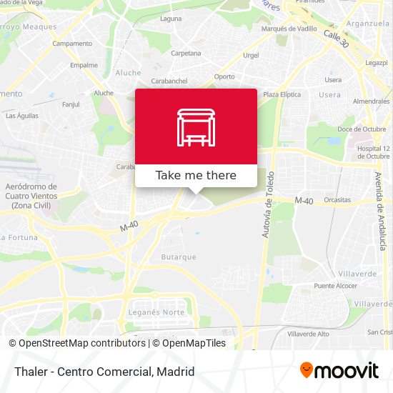 Thaler - Centro Comercial map