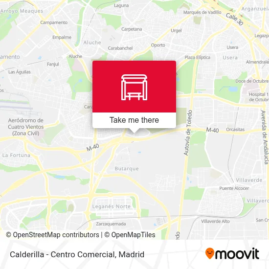Calderilla - Centro Comercial map