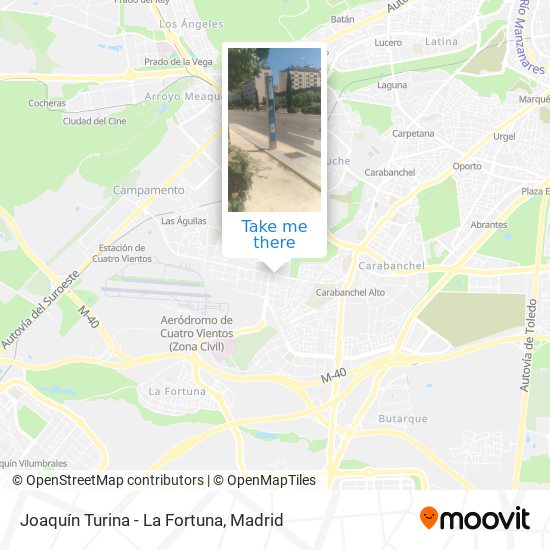 Joaquín Turina - La Fortuna map