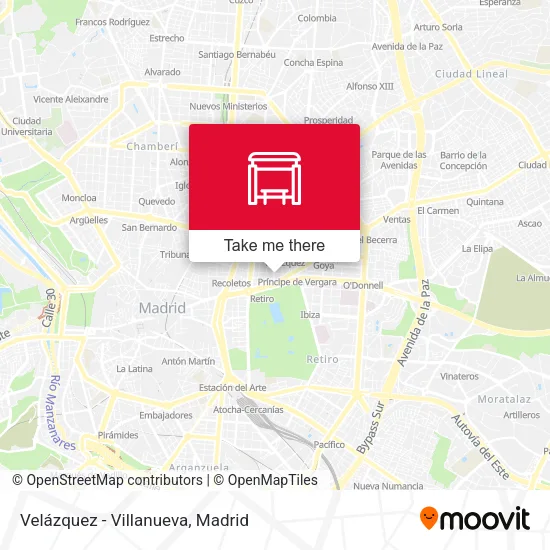 Velázquez - Villanueva map