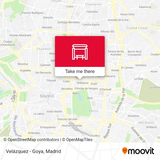 Velázquez - Goya map