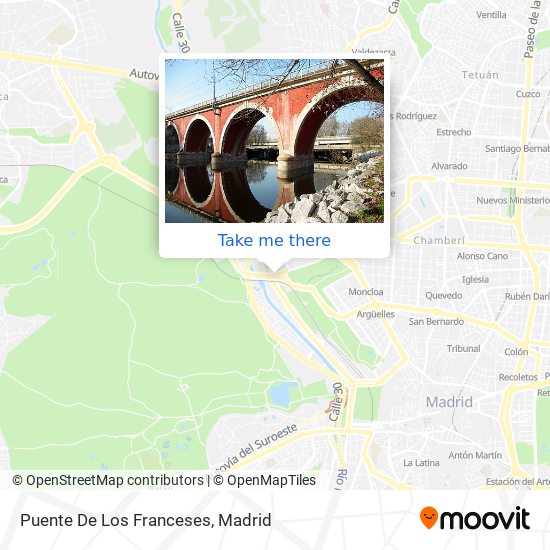 Puente De Los Franceses map