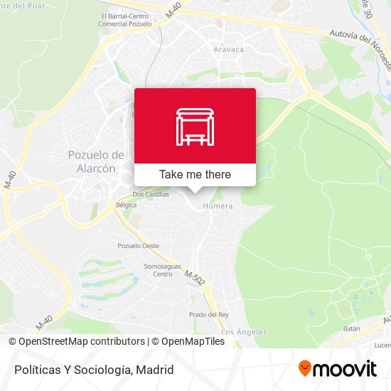Políticas Y Sociología map