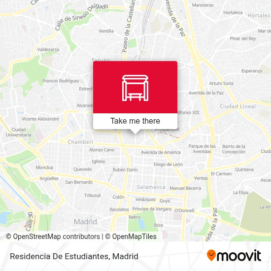 Residencia De Estudiantes map