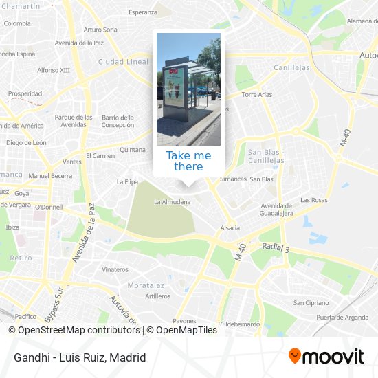 Gandhi - Luis Ruiz map