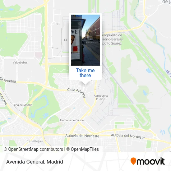 Avenida General map