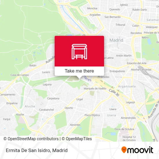 Ermita De San Isidro map