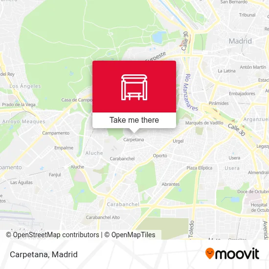 Carpetana map
