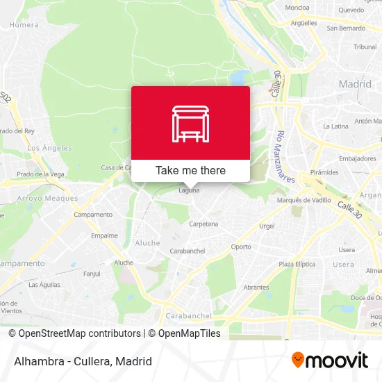 Alhambra - Cullera map