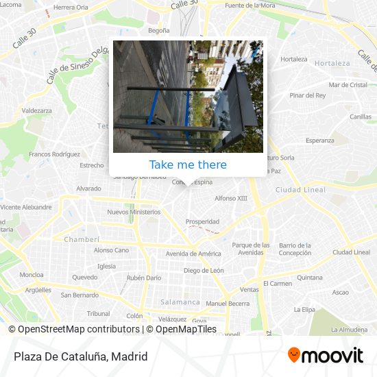 mapa Plaza De Cataluña