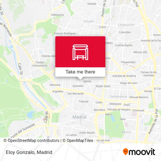 Eloy Gonzalo map