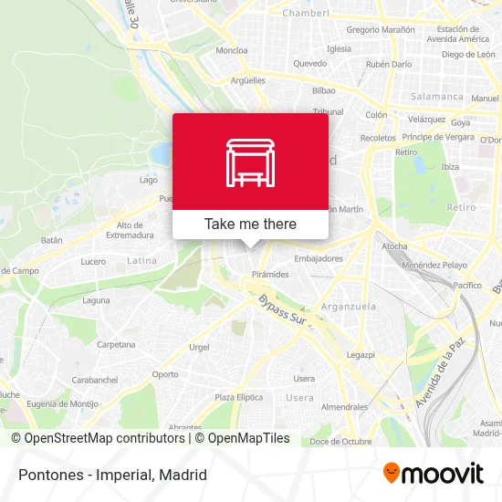 Pontones - Imperial map