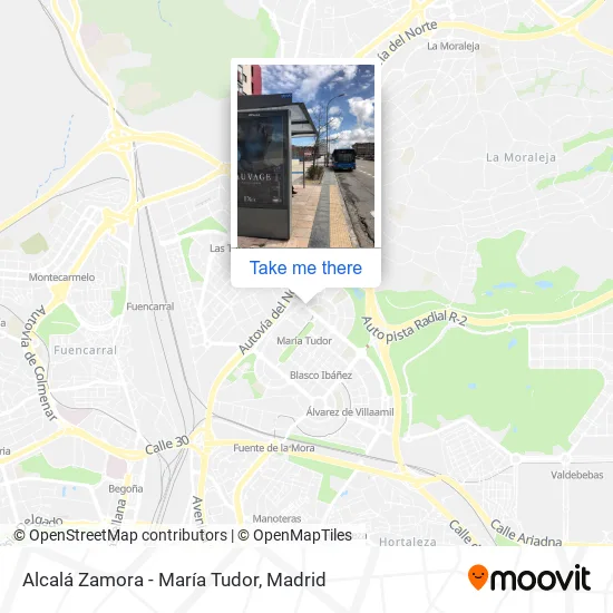 Alcalá Zamora - María Tudor map