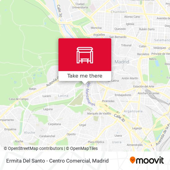 Ermita Del Santo - Centro Comercial map