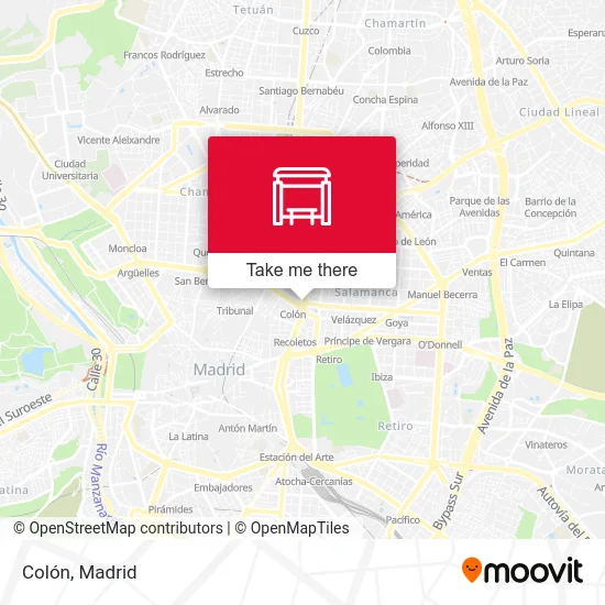 Colón map