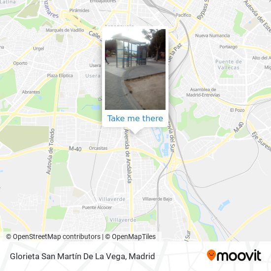 Glorieta San Martín De La Vega map