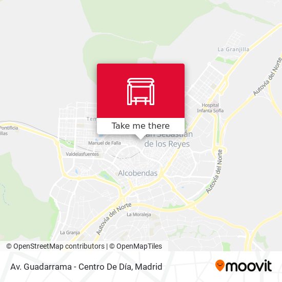 Av. Guadarrama - Centro De Día map