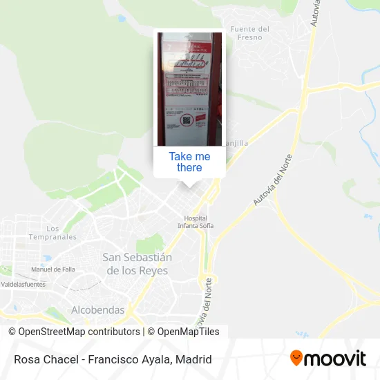 mapa Rosa Chacel - Francisco Ayala