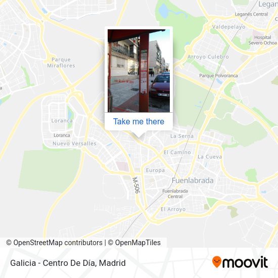 Galicia - Centro De Día map