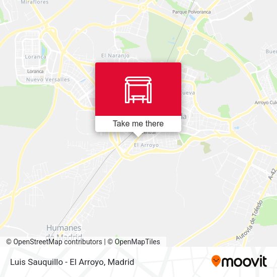 Luis Sauquillo - El Arroyo map