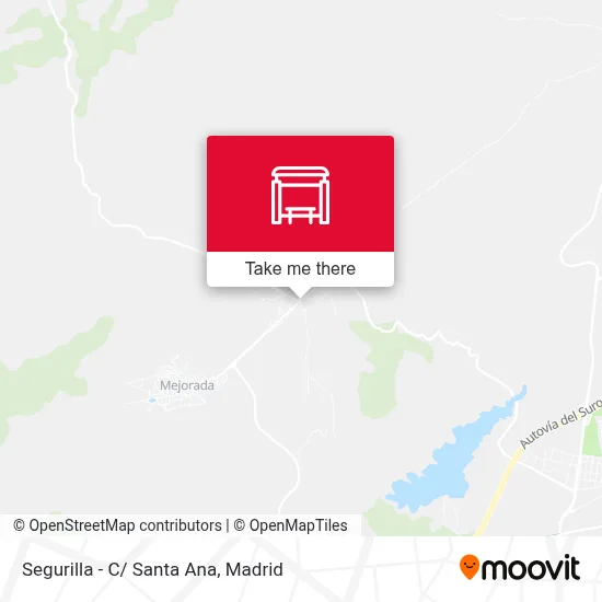 Segurilla - C/ Santa Ana map