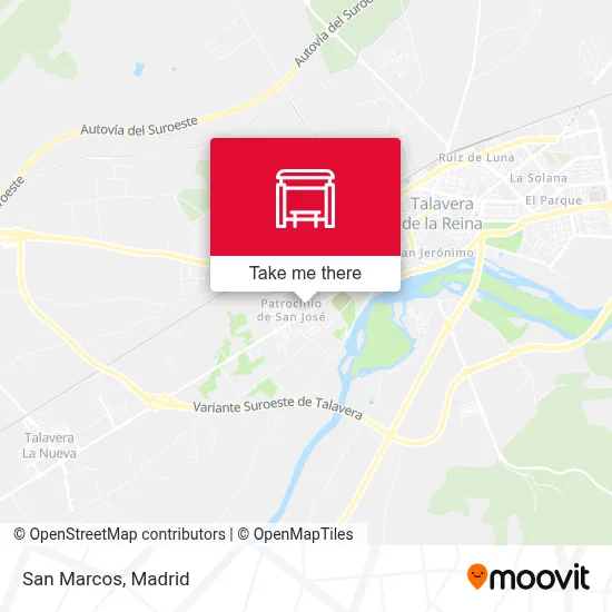 San Marcos map